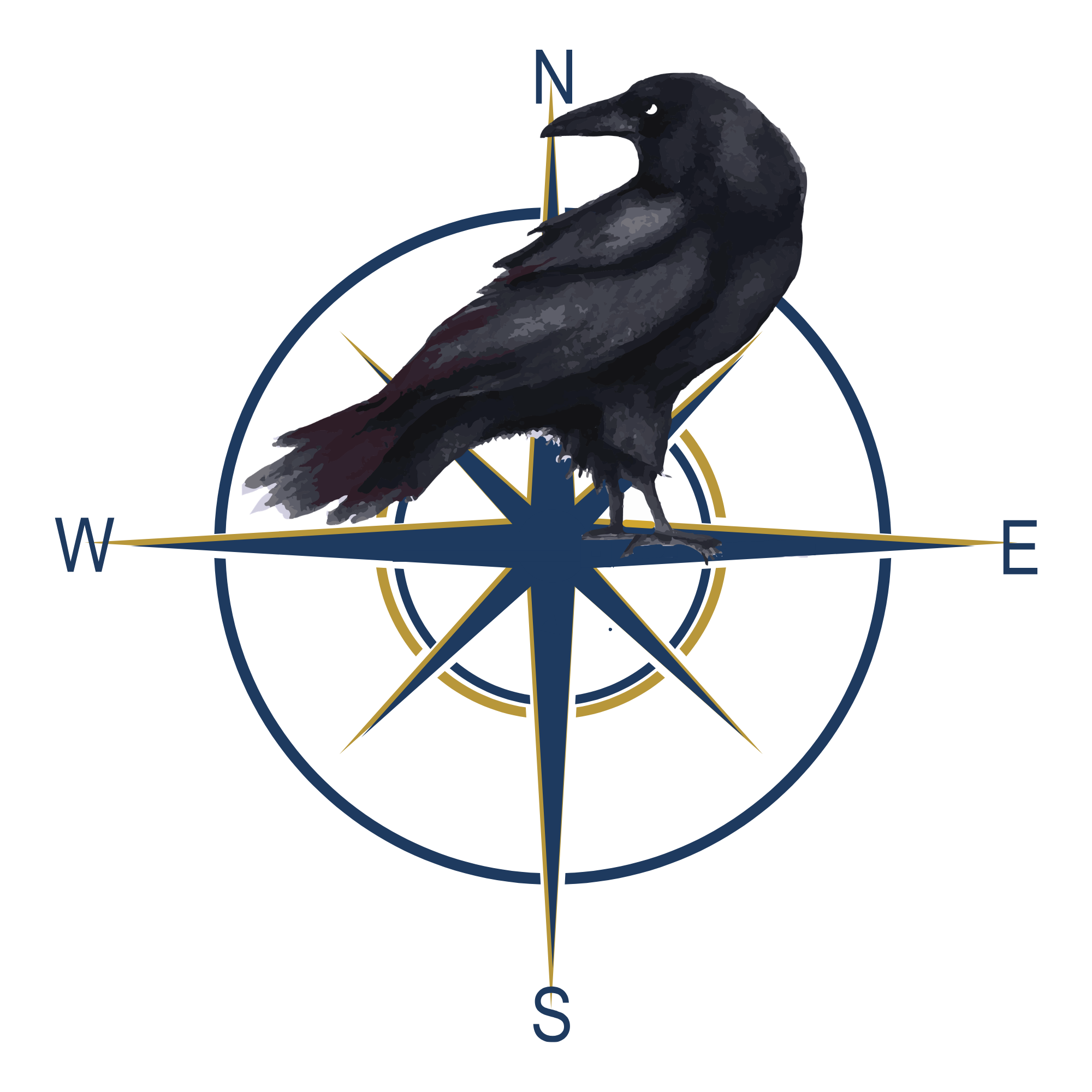 Crow & Compass Logo